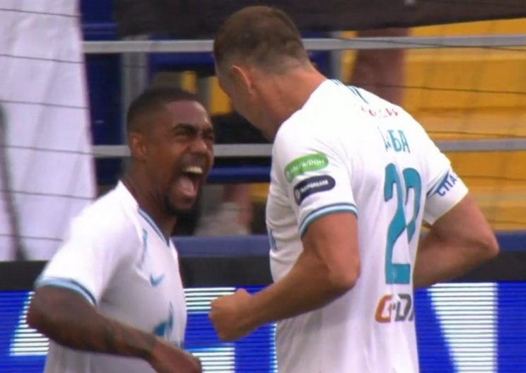 «Зенит» на выезде всухую разгромил ЦСКА, у Малкома - дубль (голы, видео)