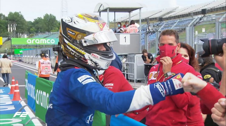 Шварцман выиграл Гран-при Венгрии, Мазепин - 2-й (Формула-2)