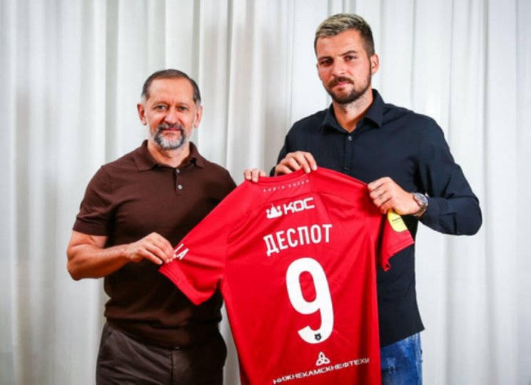 Деспотович официально перешел в «Рубин»