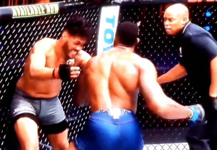 Пикетт нокаутировал земляка серией из 20 ударов (Видео)