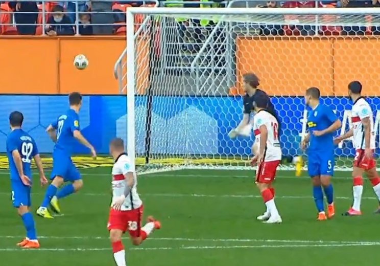 Дубль Айртона принес «Спартаку» гостевую победу против «Тамбова» (Голы, видео)