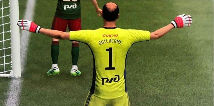 «Локомотив» обиделся на разработчиков FIFA-21 - Гилерме с залысиной