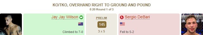 Уилсон за 20 сек нокаутировал ДеБари (Беллатор, Видео)