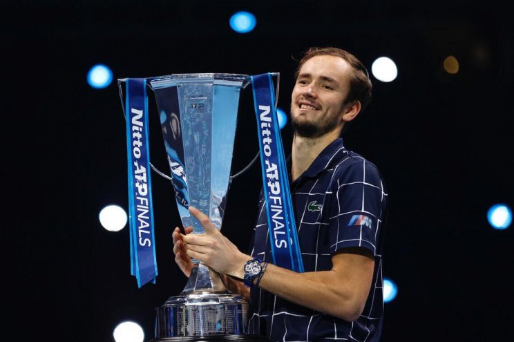 Медведев выиграл все матчи на итоговом турнире ATP Медведев выиграл все матчи на итоговом турнире ATP