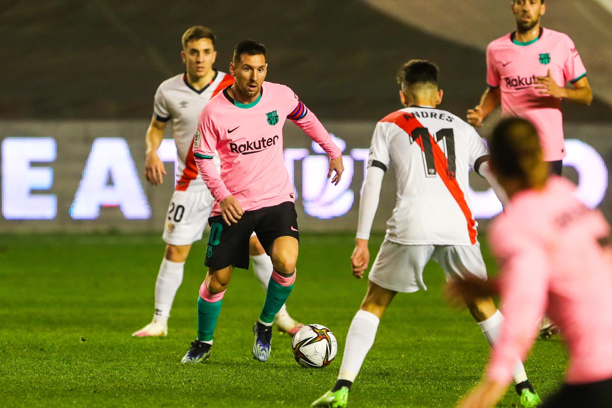 Rayo vallecano vs barcelona