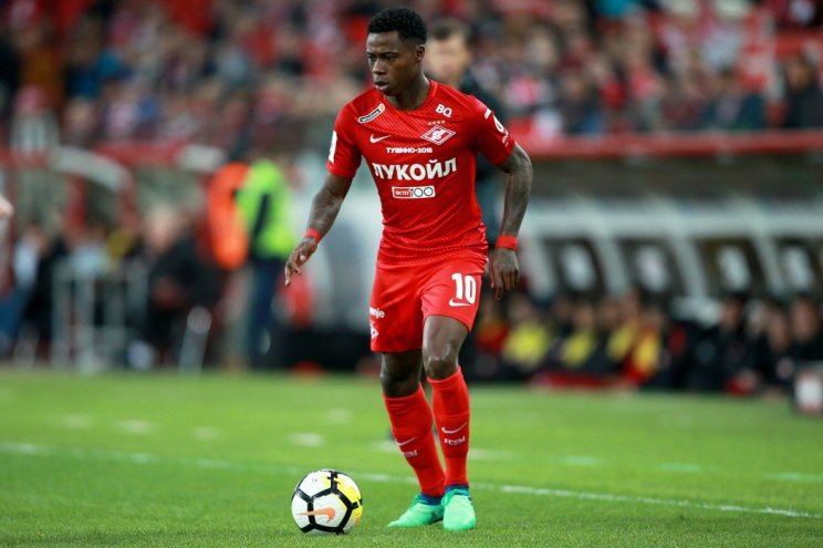 Промес в игре за Спартак