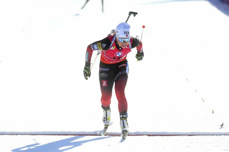 Биатлон: Экхофф выиграла спринт на ЧМ, россиянки провалились - 19, 36, 51 и 64 место