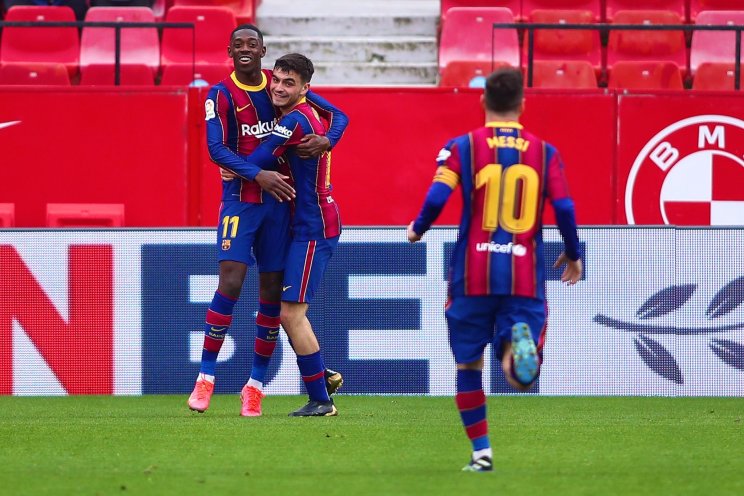 «Барселона» обыграла на выезде «Севилью», у Месси - гол + пас (обзор, видео)