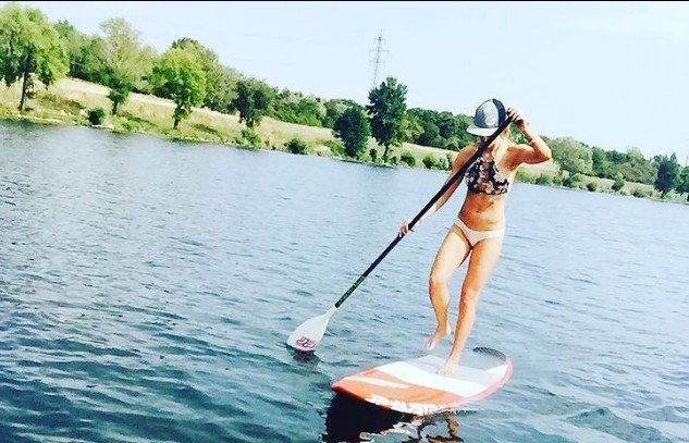 Юлия Дуймовиц: фото в купальнике олимпийской чемпионки (сноуборд)