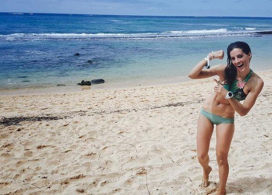 Юлия Дуймовиц: фото в купальнике олимпийской чемпионки (сноуборд)