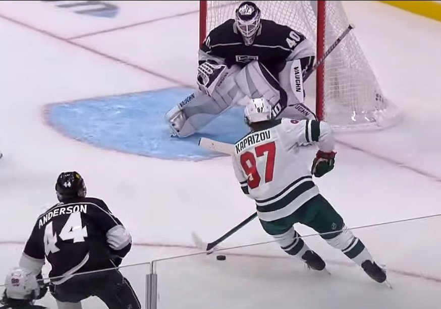 Капризов сделал дубль - у новичка НХЛ уже 21 гол в сезоне (Видео)