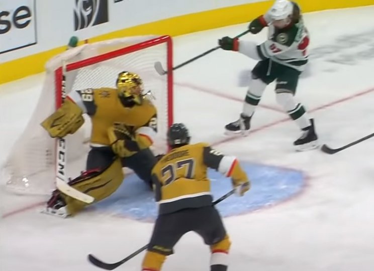 Капризов забросил 14-ю шайбу в сезоне и помог одолеть «Вегас» (Видео)