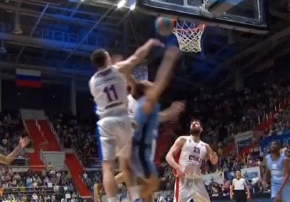 «Зенит» во 2-м овертайме вырвал победу у ЦСКА, счет в серии 1-1 (лига ВТБ, видео)