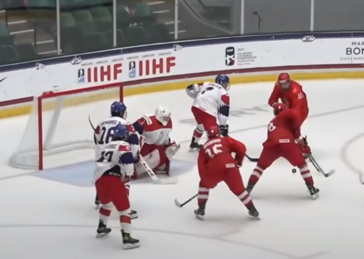 ЮЧМ: Россия уничтожила чехов (11-1) в заключительном групповом матче (Видео)
