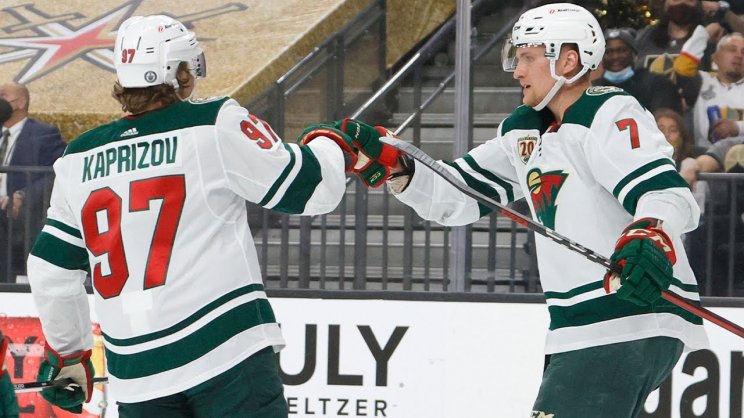 Капризов забросил 1-ю шайбу в плей-офф и помог «Миннесоте» победить