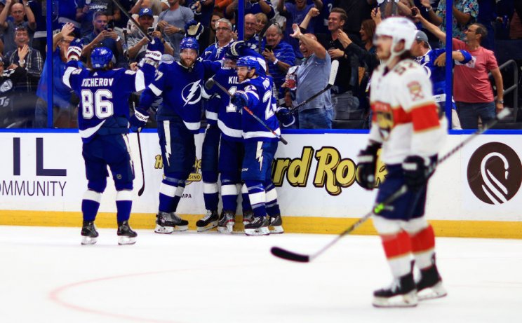 «Тампа» прошла «Флориду»: сухая победа, Кучеров (0 + 2), 4-2 в серии (НХЛ, видео)