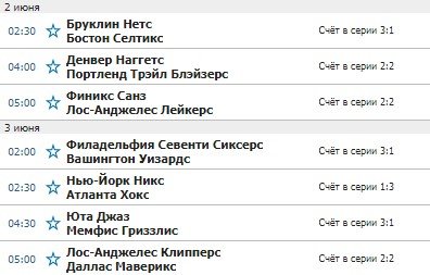 ТОП-5 в НБА за 1 июня 2021 (Лучшие моменты, видео) ТОП-5 в НБА за 1 июня 2021 (Лучшие моменты, видео)