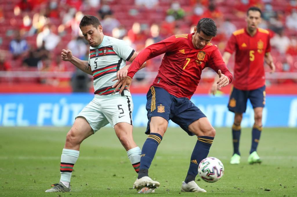 Испания и Португалия не выявили сильнейшего в товарищеском матче (Видео)