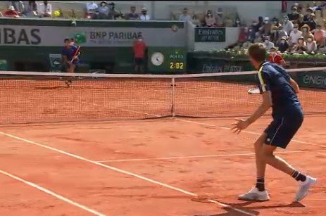 Медведев разгромил Гарина и вышел в 1/4 финала «Ролан Гаррос» Медведев разгромил Гарина и вышел в 1/4 финала «Ролан Гаррос»