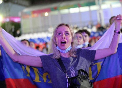 Болельщицы сборной России на Евро-2020 (Фото) Болельщицы сборной России на Евро-2020 (Фото)
