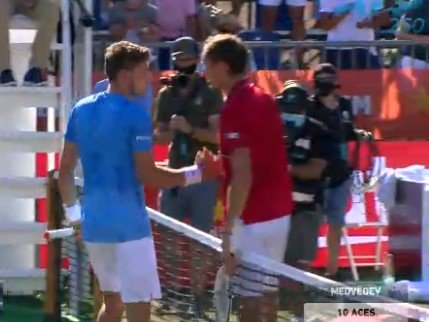 Медведев в 3-х сетах победил Каррено-Бусту и вышел в финал на Мальорке Медведев в 3-х сетах победил Каррено-Бусту и вышел в финал на Мальорке