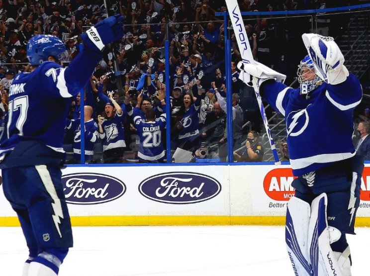 Василевский сделал «сухарь» и затащил «Тампу» в финал Кубка Стэнли (Видео)