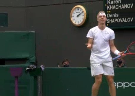Хачанов проиграл Шаповалову и не смог пробиться в полуфинал Уимблдона Хачанов проиграл Шаповалову и не смог пробиться в полуфинал Уимблдона