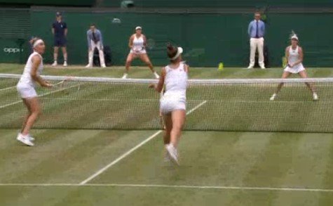 Кудерметова и Веснина отыграли 3 матчбола и вышли в финал Уимблдона Кудерметова и Веснина отыграли 3 матчбола и вышли в финал Уимблдона