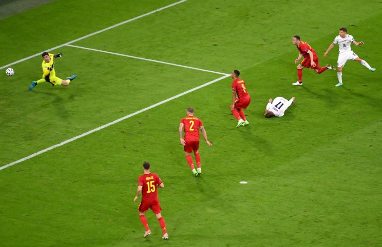 Иммобиле и его «блестящая» симуляция в 1/4 финала Евро-2020 (Видео)