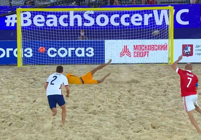 ЧМ по пляжному футболу: Россия за 13 сек до конца овертайма вырвала победу у США