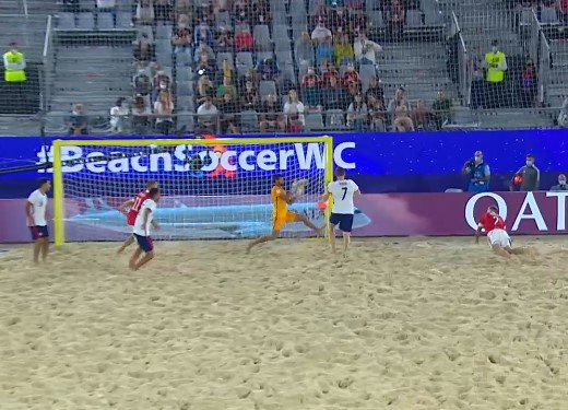 ЧМ по пляжному футболу: Россия за 13 сек до конца овертайма вырвала победу у США