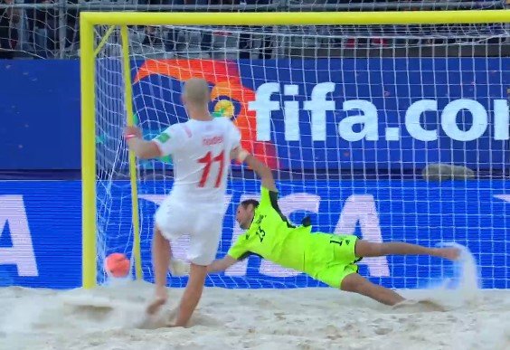 Пляжный футбол: Россия по пенальти обыграла Швейцарию и вышла в финал ЧМ