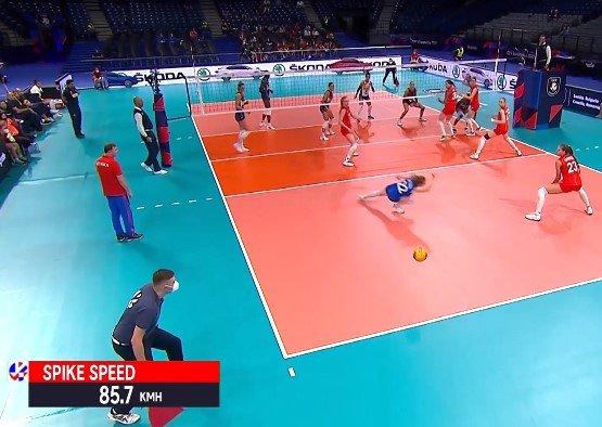 Волейбол: женская сборная России всухую уступила Италии в 1/4 финала ЧЕ