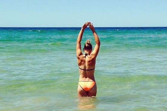 Далма Галфи: летние фото в купальнике (Инстаграм)