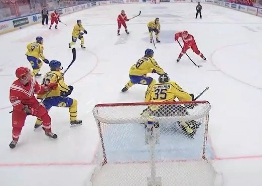 Россия с минимальным счетом одолела Швецию на Евротуре (Видео) Россия с минимальным счетом одолела Швецию на Евротуре (Видео)