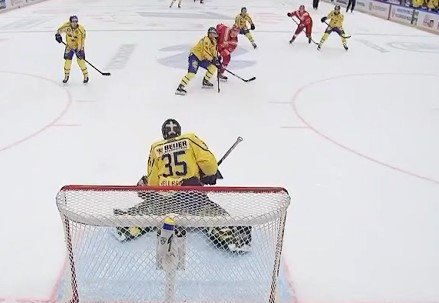 Россия с минимальным счетом одолела Швецию на Евротуре (Видео) Россия с минимальным счетом одолела Швецию на Евротуре (Видео)