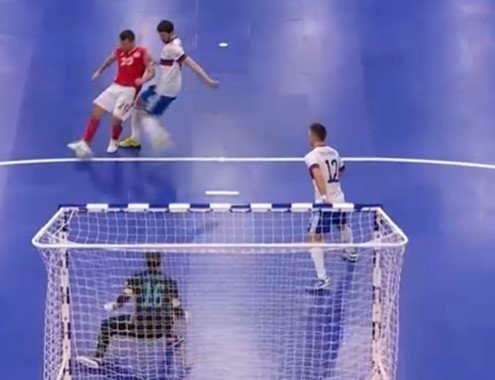 Россия дожала Грузию и вышла в полуфинал ЧЕ по футзалу (Видео)