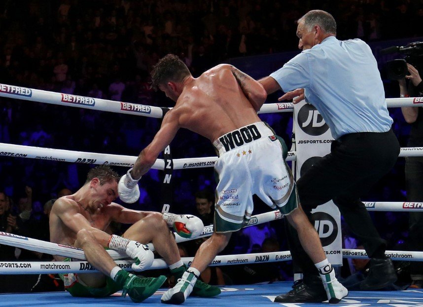 Ли Вуд нокаутировал Конлана, выбив соперника с ринга (WBA, видео) Ли Вуд нокаутировал Конлана, выбив соперника с ринга (WBA, видео)