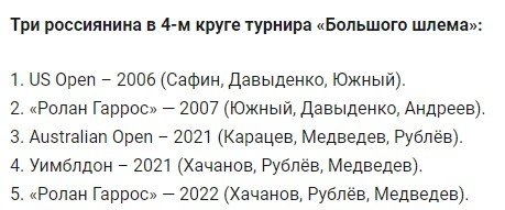 Хачанов, Медведев и Рублев вышли в 1/8 финала «Ролан Гаррос» Хачанов, Медведев и Рублев вышли в 1/8 финала «Ролан Гаррос»