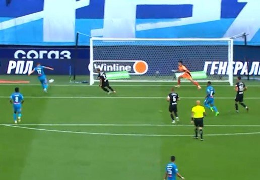 «Зенит» разгромил дома «Локо» (голы, видео)