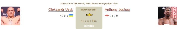 Усик - Джошуа: титульный бой-реванш 20 августа - прямая трансляция (бокс)