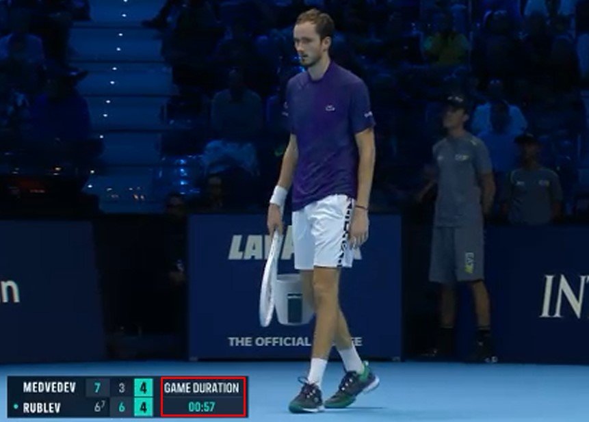 Рублев в 3-х сетах обыграл Медведева на итоговом турнире