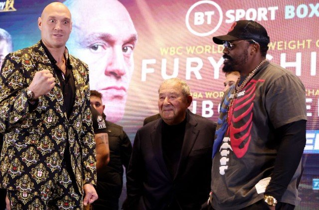 Фьюри - Чисора: по какому каналу трансляция титульного боя (WBC)