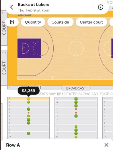 «Лейкерс» по тройной цене продали билетов на 75000 $ - ждут рекорда Джеймса «Лейкерс» по тройной цене продали билетов на 75000 $ - ждут рекорда Джеймса