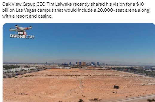 В НБА должна появиться команда из Лас-Вегаса - выделено более 13 млрд $