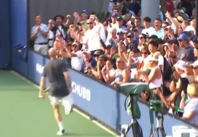 35-летний Маннарино провел «турбо-розыгрыш» на ЮС-опен (Видео)