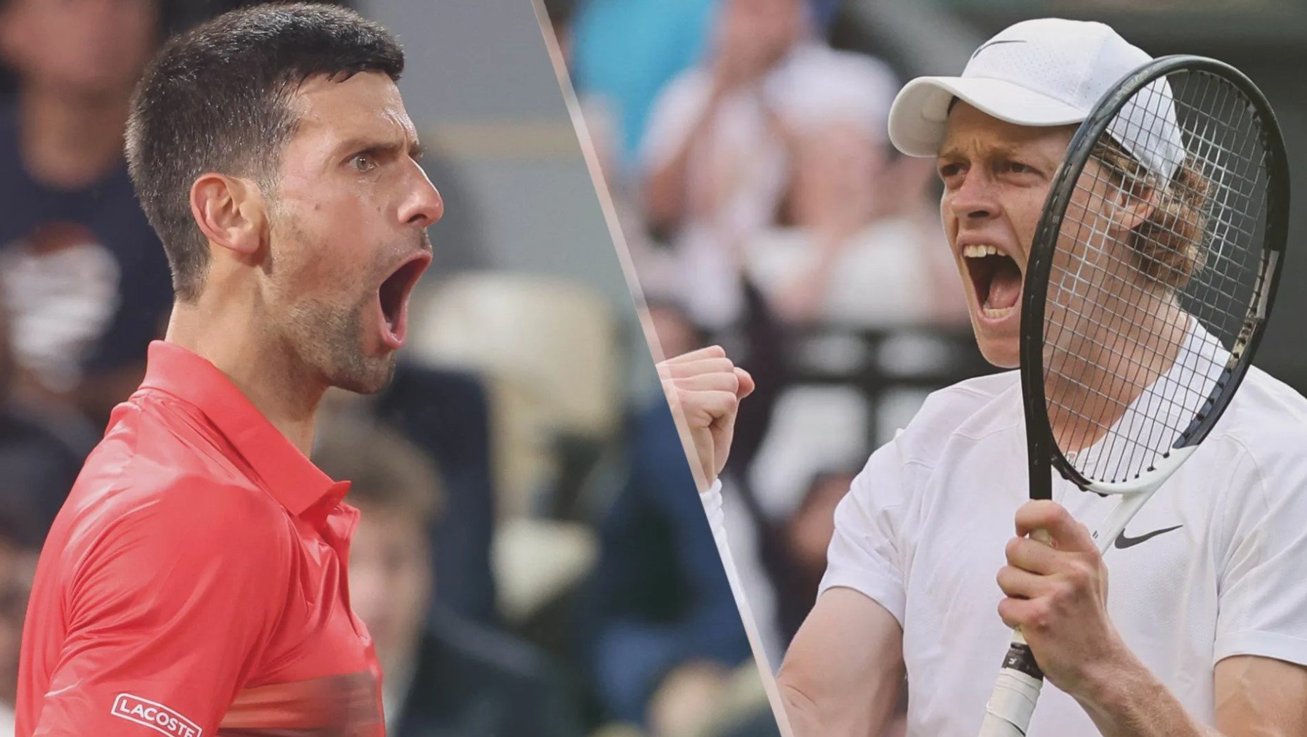 Novak Djokovic Jannik Sinner Wimbledon