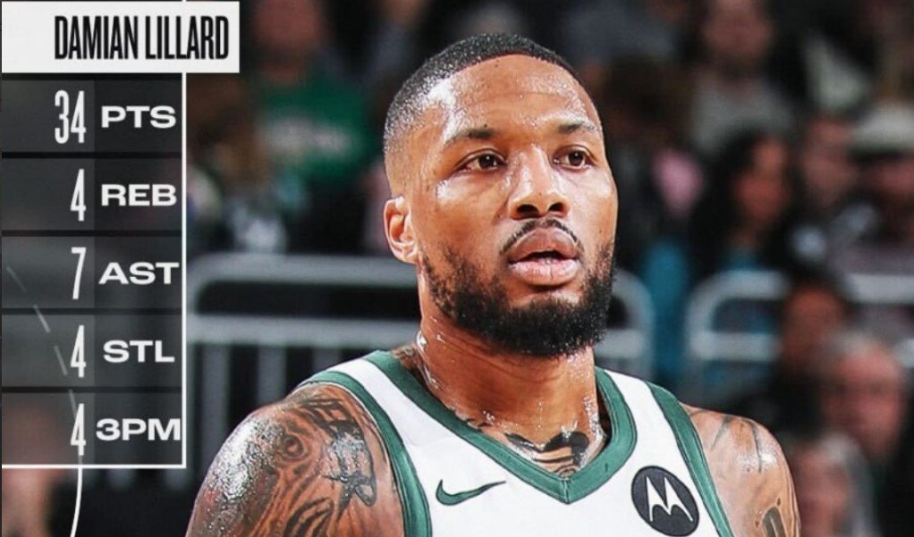 Лиллард (34 очка) и Яннис (31) остановили падение «Милуоки» - НБА, видео