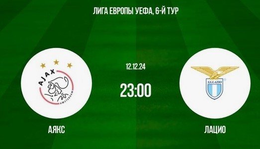 Аякс - Лацио: прогноз Керимова на 12 декабря (Лига Европы)