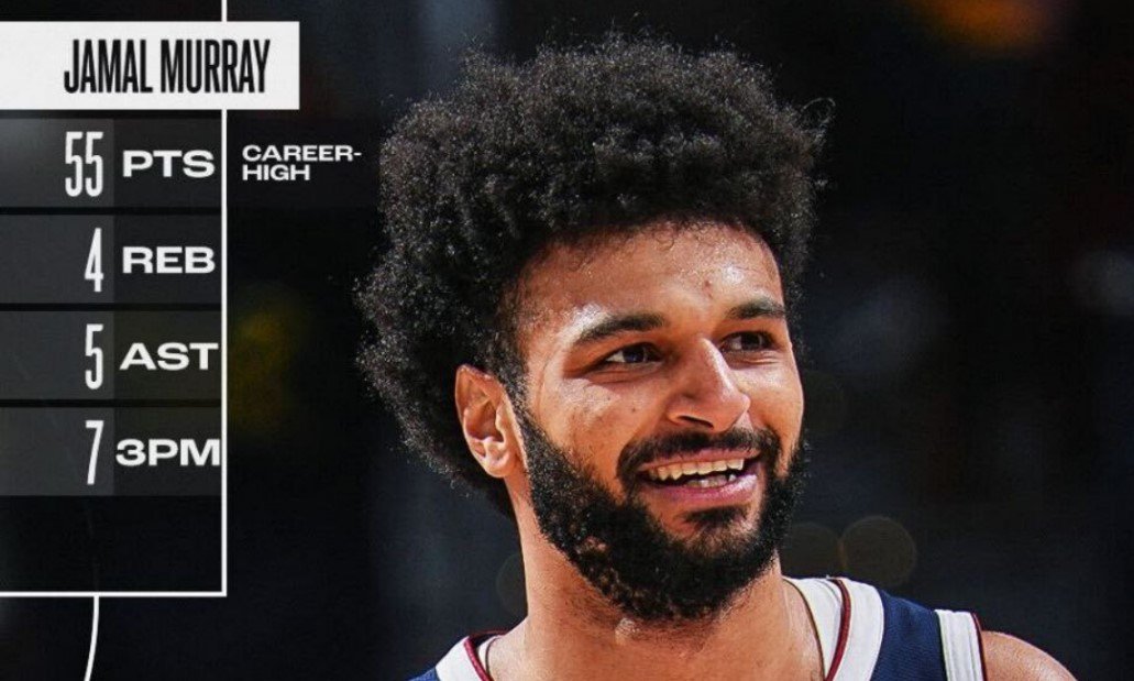 Лидеры «Денвера» Мюррей и Йокич набрали 81 очко против «Портленда» (НБА, обзор) Лидеры «Денвера» Мюррей и Йокич набрали 81 очко против «Портленда» (НБА, обзор)